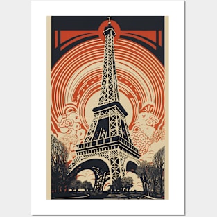 Affiche rétro - voyage - vintage - Paris Posters and Art